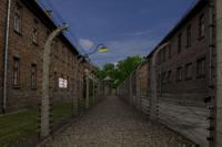 Extermination Camp Oswiecim - Accommodation Barracks I.